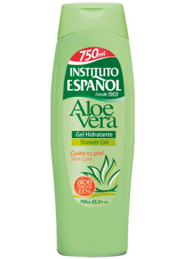 Гель для душа Instituto Espanol Aloe Vera Shower Gel с экстрактом алое, 750 мл